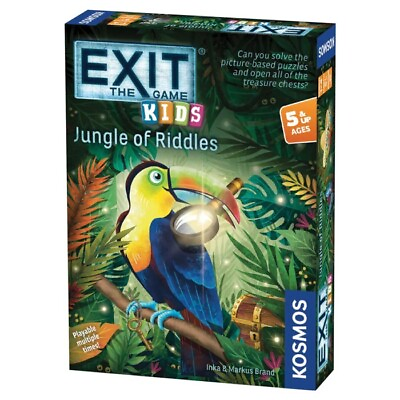 #ad Thames amp;amp; Kosmos EXIT Kids: Jungle of Riddles $21.99