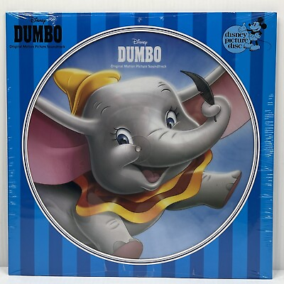 #ad Dumbo Original Disney Soundtrack Picture Disc Record 2019 . FACTORY SEALED $12.99
