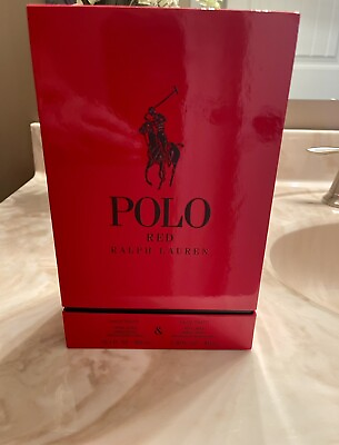 #ad Ralph Lauren Polo Red 3 Piece Cologne Gift Set $50.00