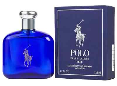 #ad POLO BLUE by Ralph Lauren 4.2 oz edt Cologne for men New in Box $35.00
