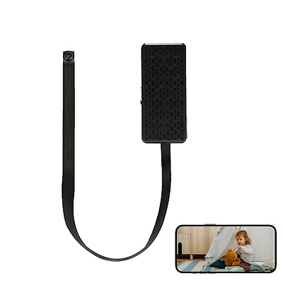 #ad DIY Hidden Camera 1080 HD Wi Fi Remote View Home Security Camera Spy Pinhole Cam $19.90