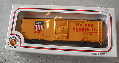 #ad Vintage Bachmann Union Pacific Box Car NIB UP 168178 $17.00