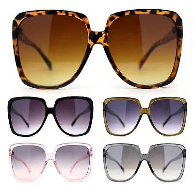 #ad Oversized Retro Mod Thin Plastic Womens Butterfly Sunglasses $12.95
