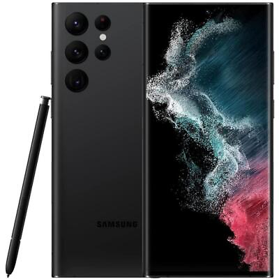 #ad #ad Samsung Galaxy S22 Ultra 5G 128GB Phantom Black Unlocked Very Good Condition $438.99