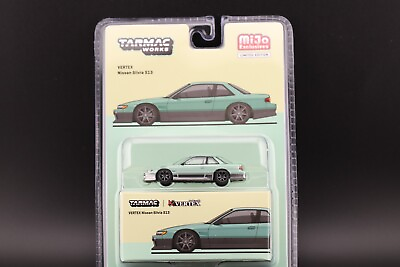 #ad Tarmac Works Nissan Silvia S13 VERTEX – Green 1 64 $12.99