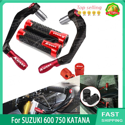 #ad For SUZUKI 600 750 KATANA Motorcycle Brake Clutch Levers Handlebar Protector $36.26