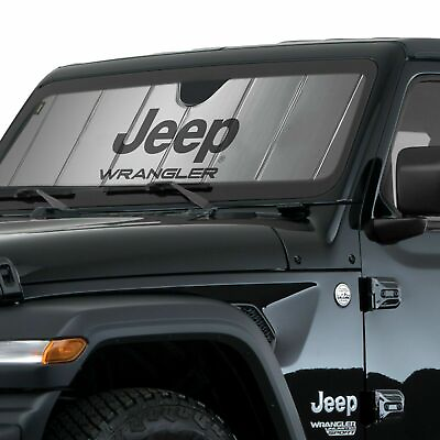 #ad ⭐️⭐️⭐️⭐️⭐️ Jeep Wrangler Sun Shade Sunshade w Strap Authentic New in Box Gift $26.49