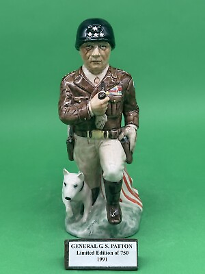 #ad #ad Kevin Francis Toby Jugs General George S. Patton c.1991 Ltd Ed. of 750 8.5quot; $175.00