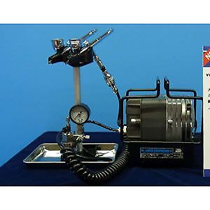 #ad GSI Creos Mr. Linear Compressor Twin Set L7 Platinum PS319 Hobby Painting Tool $477.67