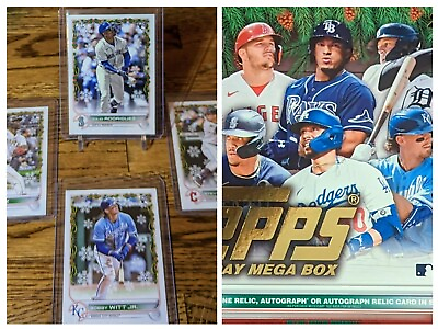 2022 Topps HOLIDAY Mega Box Baseball Base Card Pick Complete Set Stars Rookie RC $0.99