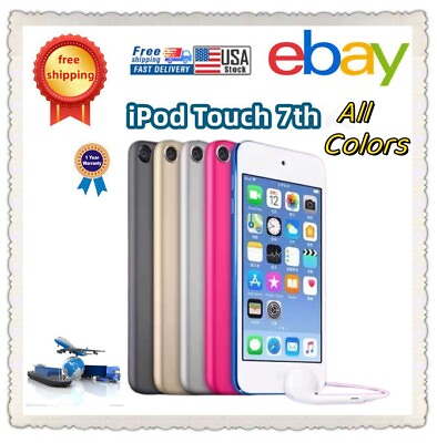 #ad NEW Sealed Apple iPod Touch 7th Generation 256GB All Colors FAST SHIPPING lot $261.58