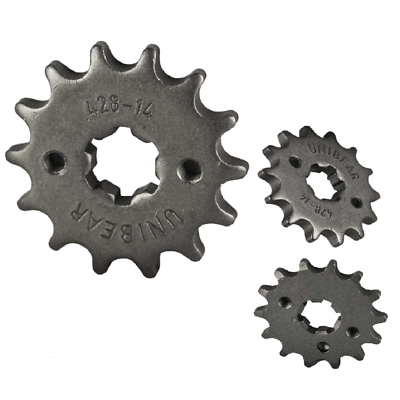 #ad 428 Motorcycle Front Sprocket 14 Tooth Perfect for Dirt Bike Go Kart ATV $8.99