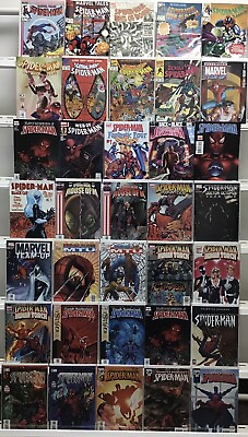 #ad Marvel Comics Spider Man Comic Book Lot Of 35 Comics $62.99