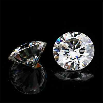 #ad Radiant 2 Ct Round Diamond: HPHT CVD VVS1 D Grade Classic Beauty $199.99