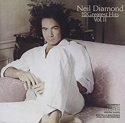 #ad 12 Greatest Hits Vol. 2 Audio CD By NEIL DIAMOND VERY GOOD $3.85