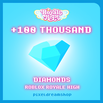 #ad ROYALE HIGH ROBLOX 💎 100K DIAMONDS 💎 BEST PRICE READ DESCRIPTION $2.99
