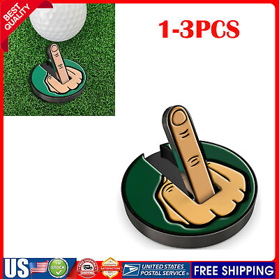 #ad F You Middle Finger Emoji Golf Ball Marker Novelty Gift Funny Golf Ball Marker $11.49