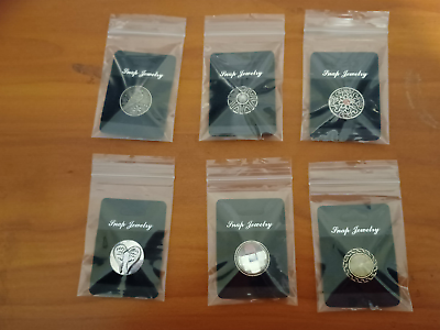 #ad assorted 18 mm snap button charms lot 7 $3.49