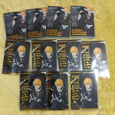 #ad Bleach Wafer Ichigo Kurosaki Normal Foil Stamp Bulk Sale $31.95