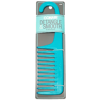 #ad Conair Detangle and Smooth Shower Comb 1 Count Colors May Vary $5.99