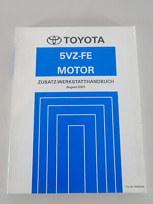 #ad Werkstatthandbuch Toyota 5VZ FE 34l Motor für Land Cruiser Prado J90 von 8 2001 EUR 49.90