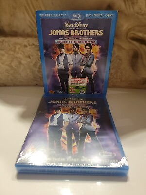 #ad Disney: Jonas Brothers the 3D Concert Experience Blu Ray NEW $10.99
