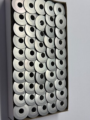 #ad 100PCS Aluminum Bobbins With Slot Fit Handi Quilter $17.00