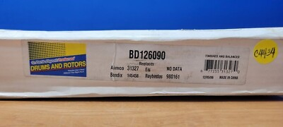 #ad BRAND NEW PARTS DEPOT PREFERRED DRUMS AND ROTORS BD126090 $80.00
