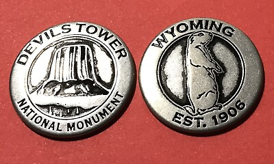 #ad Devils Tower National Monument Collectible Token $10.75