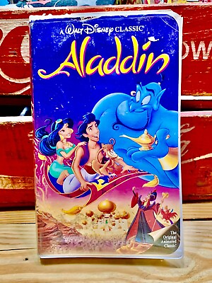 #ad Aladdin Black Diamond Classic Walt Disney VHS $9.00