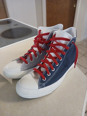 #ad Chuck Taylor All Star x Paul Lacoste Color Block Red Blue Gray White Mens 9.5 $29.99