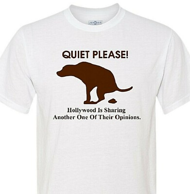 #ad Quiet Please Hollywood is Speaking Ships within 24 hours Load of Crap $14.99