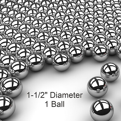 #ad One 1 1 2quot; Inch G100 Carbon Steel Ball Bearing Ball $9.95