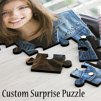 #ad 30quot; 1000 PCS Personalized Custom Photo Jigsaw Puzzles Memorial Gift Birthday $25.99