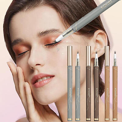 #ad Waterproof Two Claw Eyeliner Long Lasting Makeup Beauty Eyeliner 3Colors Options $7.11