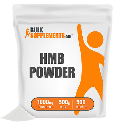 #ad BulkSupplements HMB Powder 500g 1000 mg Per Serving $27.96