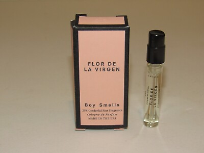 #ad Boy Smells Flor de La Virgen Cologne de Parfum 0.05 Oz 1.5 mL Unisex Perfume $12.90