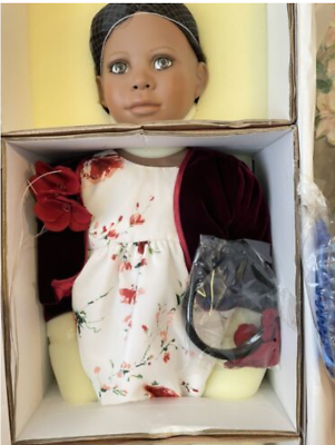 #ad Maddy AA by Christine Orange 36quot; Collectible Doll Never Taken Out Of Box $199.99