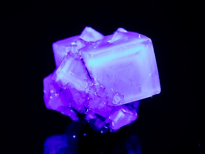 #ad Blue Green color change Fluorite crystal 0.26oz fluorescent stone specimen 9708T $19.90