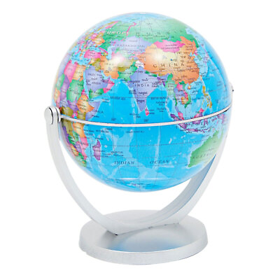 #ad 4.7#x27;#x27; WORLD GLOBE EARTH Map Rotating Geography Ocean Classroom Learning Desktop# $13.68