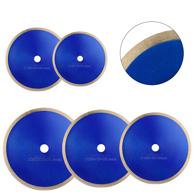 #ad 105 350mm Super Thin Diamond Toothless Sintered Saw Blade Cutting Disc Jewelry $17.83