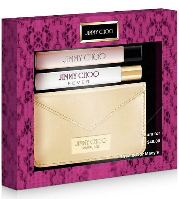 #ad Jimmy Choo 3 Pc Eau de Parfum Gift Set New $18.95