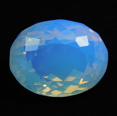 #ad 72.50 Ct Natural Opal Extremely Fire Yellow Oval Cut Loose Gemstone Certified $25.61