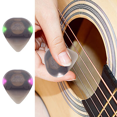 #ad Electric Guitar Pick With High sensitivity LED Light Plectrum For Guitarists $11.04