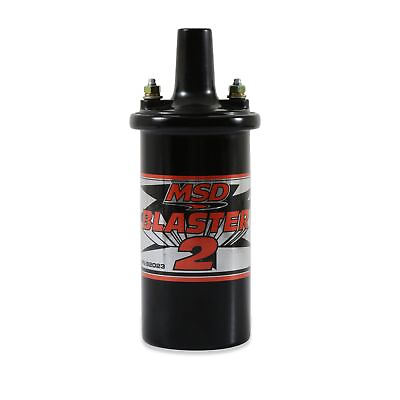 #ad MSD 82023 MSD Ignition Coil Blaster 2 Series High Performance Black MSD 6 ... $71.70