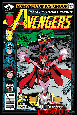 #ad AVENGERS #186 1979 1ST CHTHON SCARLET WITCH MULTIVERSE OF MADNESS KEY 9.4 NM $129.99