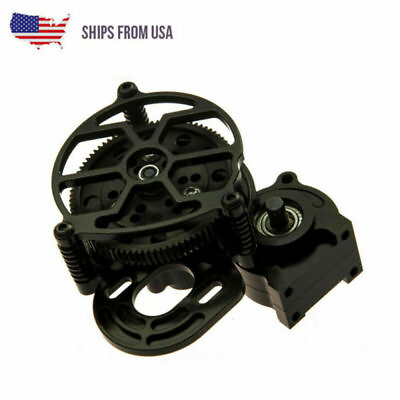 #ad Alloy Center Transmission Gearbox with Gear for Axial SCX10 AX10 RC 1 10 Crawler $31.45