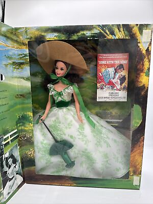 #ad Vintage 1994 Barbie Scarlett Gone with The Wind Hollywood Legends Collection $59.99