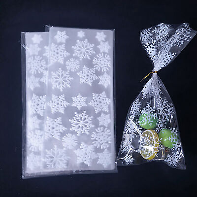 #ad #ad 100pcs Packaging Bags Dust proof Storage Pouch Christmas Party Candy Bags Safe $9.72
