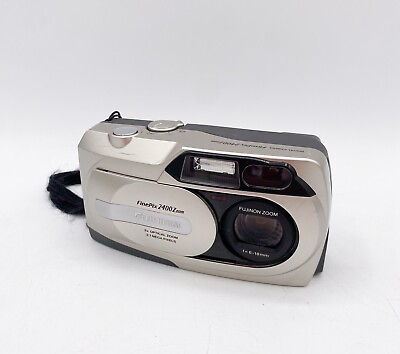 #ad Fujifilm FinePix 2400 Zoom 2.1MP Compact Digital Camera Silver Tested $39.99
